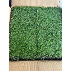 Tonahutu Artificial Grass Interlocking Tiles 9 Pack Green 12x12 JH210504-GN00-09